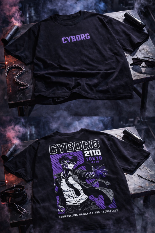 Cyborg 2110 – Tokyo Edition Oversized Tee
