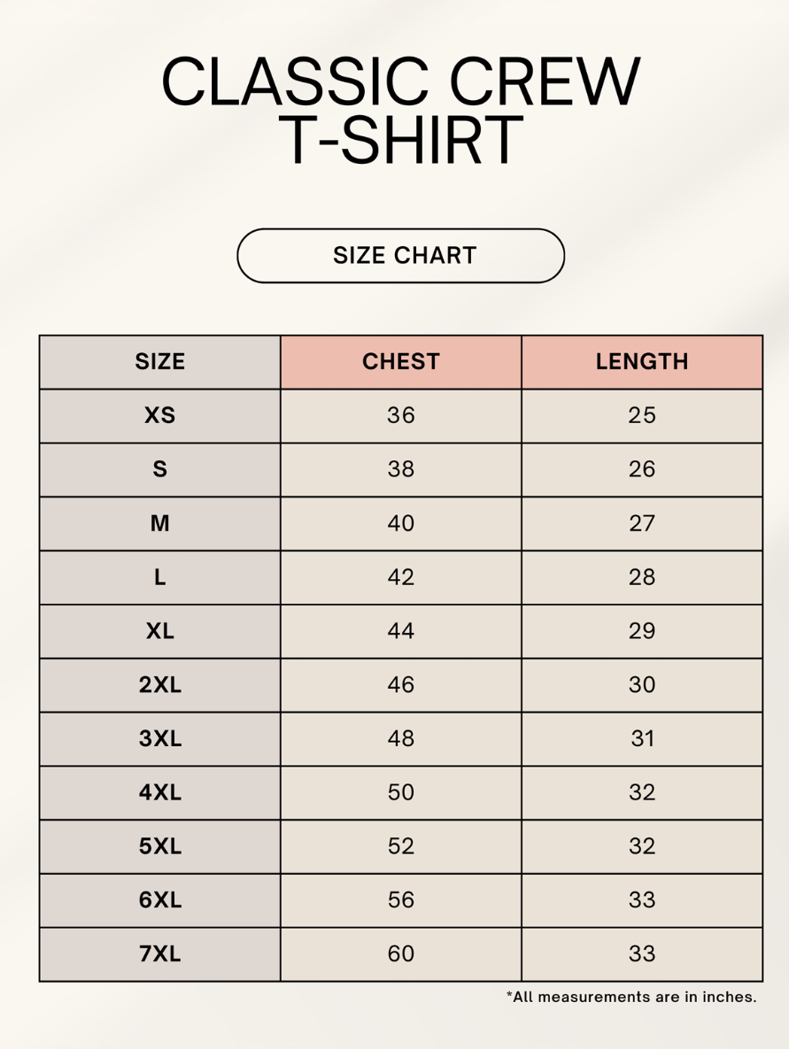 Classic Crew T-Shirt - For Adventures - UNISEX